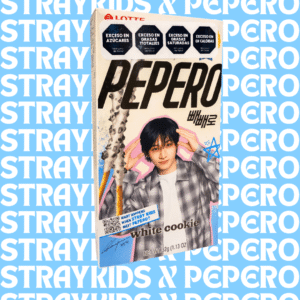 pepero sabor cookies & cream ediciÓn especial stray kids 32 g